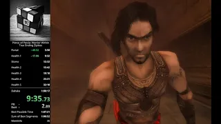 Prince of Persia Warrior Within: True Ending Zipless Speedrun in 1:03:33