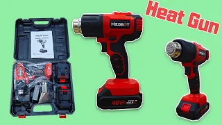 MEDBOT NEW Heat Gun Made by Us/ 550℃ High Temperature/ 200L per min Air Flow/ Unboxing and Test Show