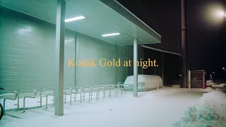 Film Photography at Night on Kodak Gold.