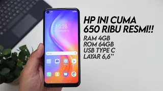 Unboxing HP Brand Lokal Design Flagship Cuma 650ribu | Begini Speknya!!