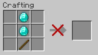 Minecraft Manhunt, But Crafting Is Disabled...