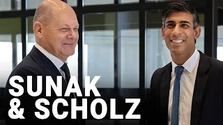 🔴 LIVE: Rishi Sunak and Olaf Scholz deliver joint press conference on European security in Berlin