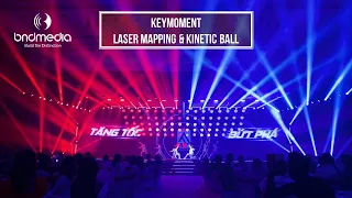 KEYMOMENT LASER MAPPING & KINETIC BALL | HNKH TAKAO 2023 | BnD MEDIA