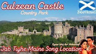 Culzean Castle and Country Park, Maybole, Scotland, Drone 4K June 2023