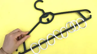 10 Amazing Tricks With Clothes Hangers That Are Really Useful - Win Tips