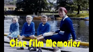 Vintage 1960s Amateur Cine Film "Holiday in Sweden"