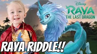 Raya And The Last Dragon Riddle!! Can we defeat the Druun?!?!?!