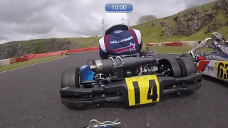 19th to 1st in 12 minutes.. 9 Yr old in AMAZING Comeback Drive! Onboard Camera with commentary