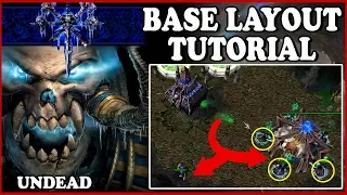 Grubby | Warcraft 3 TFT | 1.30 | UNDEAD Base Layout TUTORIAL