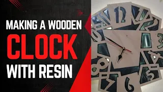 Making a wooden clock with resin is a fascinating and Creative project.