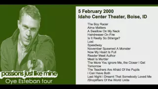 Morrissey - February 5, 2000 - Boise, ID, USA (Full Concert) LIVE