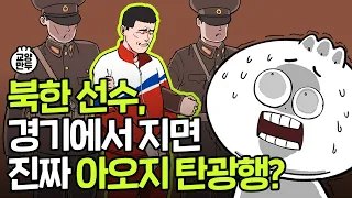 북한 선수는 경기에서 지면 어떻게 될까?ㅣ북한 국가대표의 진짜 현실