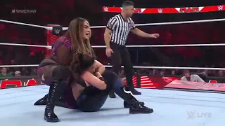 Nia jax vs raquel rodriguez,/shayna baszler attacks rhea ripley raw 10/9/23