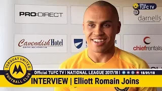 Official TUFC TV | Elliott Romain On Joining TUFC 18/01/18