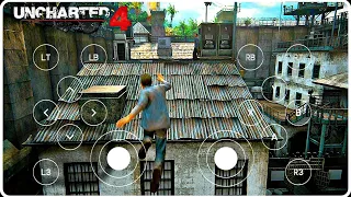 Uncharted 4 thief's end Prison Escape mission | Gameplay on android in Chikii emulator