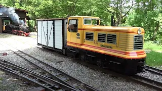 Killesbergbahn Schwoabapfleil und Blitzschwoab 1. Mai 2024