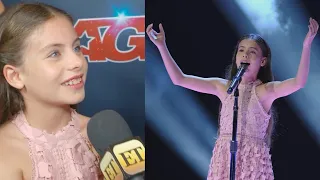 'AGT': 10-Year-Old Opera Prodigy Emanne Beasha Is Overwhelmed By Her Big Night! (Exclusive)
