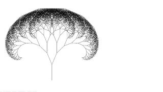Simple fractal - tree