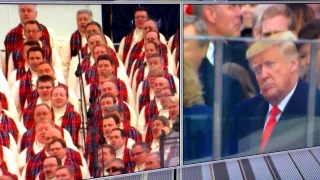 Mormon Tabernacle Choir sing National Anthem at Trump Inaguration
