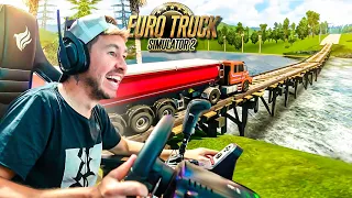 ESSE MOTORISTA SÓ FAZ CAGADA!! *EURO TRUCK SIMULATOR 2*