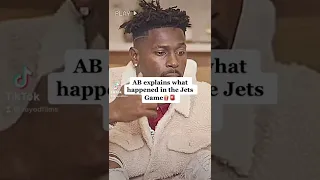 Antonio Brown on the Jets Game🍿 #nfl #nflfootball