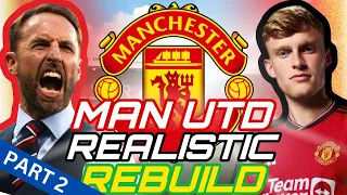 Can MAN UNITED win the CHAMPIONS LEAGUE in this realistic rebuild?! EAFC 24