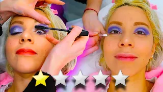 WORST REVIEWED WAXING SALON DOES MY MAKEUP
