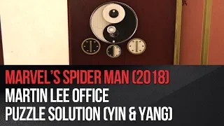 Marvel's Spider-Man - Martin Lee Office Puzzle Solution (Yin & Yang)