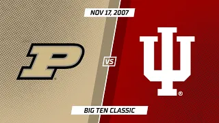 2007 Purdue at Indiana | Nov. 17, 2007 | Big Ten Football | Big Ten Classic