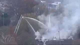 Massive Fire at Church of Jesus Christ of Latter-day Saints in Maryland