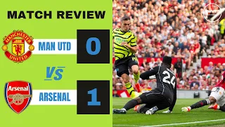 MAN UTD 0-1 ARSENAL REVIEW | Trossard BIG Goal! | Premier League
