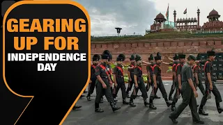 Delhi: Full Dress Rehearsal for Independence Day at Red Fort