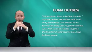 İşaret Diliyle Cuma Hutbesi - 3 Kasım 2017