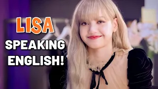 Blackpink Lisa Speaking English Compilation
