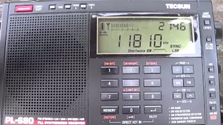 BBC Ascension Island 11810 Khz Shortwave on PL 680
