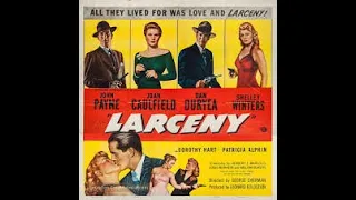 Dan Duryea & Shelley Winters in "Larceny" (1948)