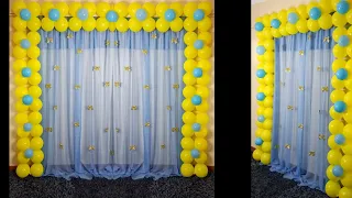 Birthday decoration ideas at home/ birthday decoration/ balloon decoration ideas