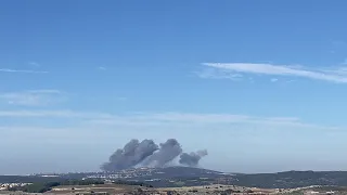 Smoke billows in southern Lebanon after Israeli strike | AFP