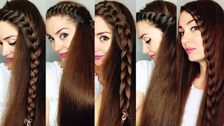 ТОП 6 ПЛЕТЕНИЕ КОС / TOP BRAIDED HAIRSTYLE. КРАСИВЫЕ ПРИЧЕСКИ. КАК ЗАПЛЕСТИ САМУ СЕБЯ