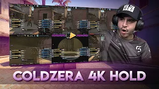 Classic Round • Coldzera AWP 4K • 6 player POV