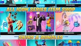 All Icon Series Skins & Bundles! Fortnite Item Shop Preview/Showcase