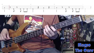 Magic by The Cars - Bass Cover with Tabs Play-Along