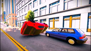 High Speed Traffic Car Crashes / 2 / BeamNG Drive / Ages Driven