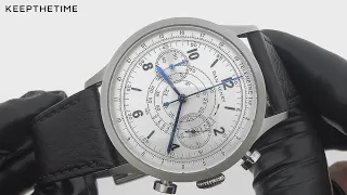 Dan Henry 1939 Chronograph every mm up close hands-on | ASMR Watch Review [Eng Sub]