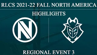 [Goals Highlights] EnVy vs G2 @Set1 | RLCS 2021-22 Fall: North America | 14 November 2021