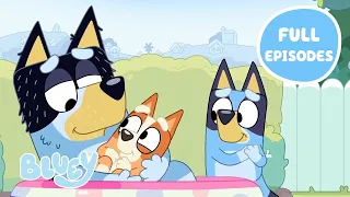 Bluey FULL Episodes Seasons 1 - 3 💙 | Featuring Dad Baby, Faceytalk and more! | 2 Hours | Bluey