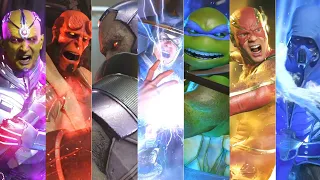 ALL SUPER MOVES - Injustice 1 & 2 + MK DLC & Guest Characters [4K 60ᶠᵖˢ ✔]