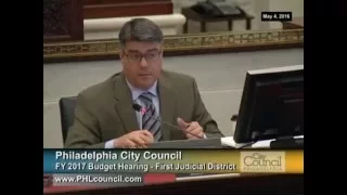 Philadelphia City Council  Budget Hearings 5-4-2016 Full Day