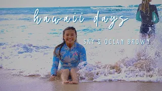 Skating & Surfing in Hawaii with Friends | Sky & Ocean Vlogs