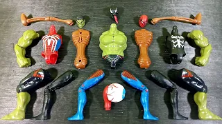 Merakit Spider-Man, Hulk Smash, Venom And Sirenhead ~ Marvel Avengers Toys